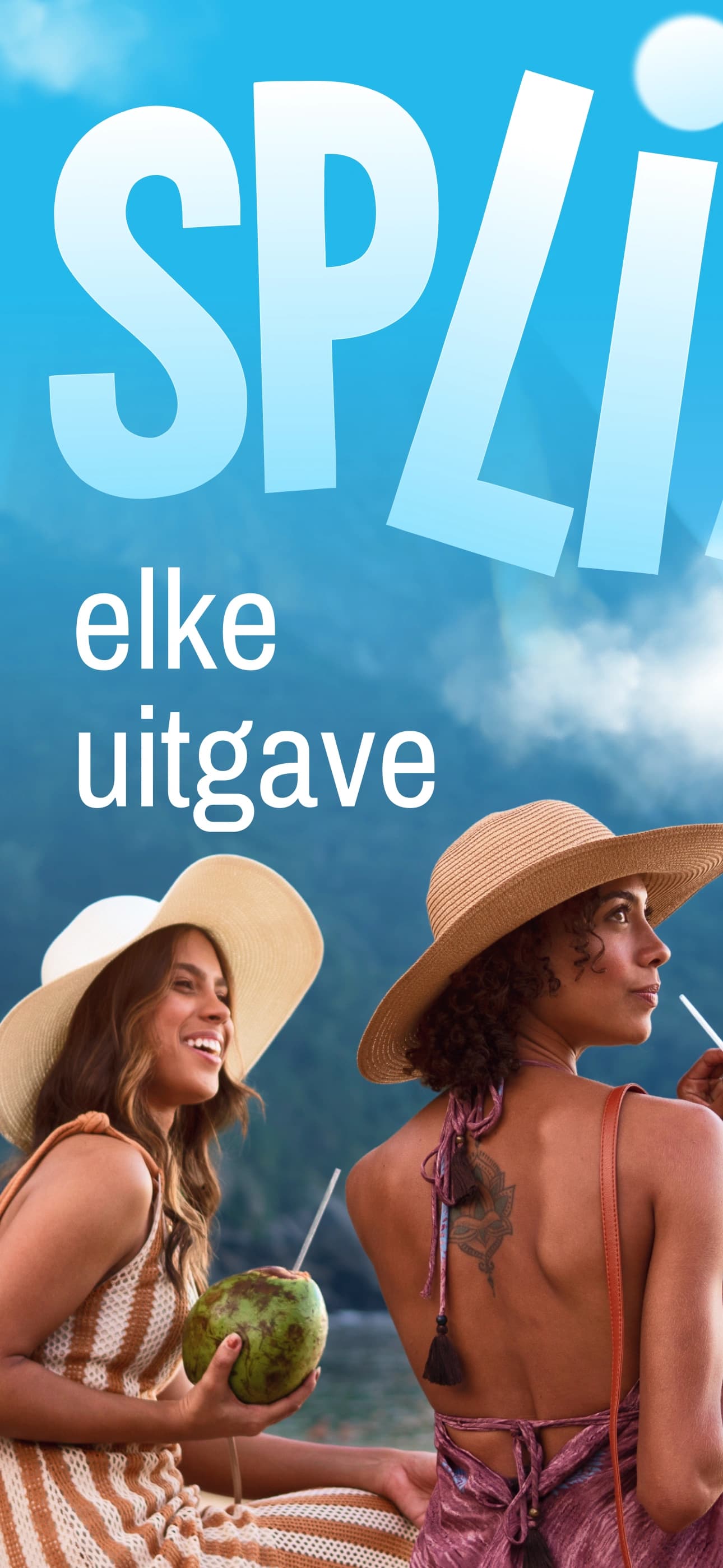 Stop met je zorgen maken over geld en geniet van het moment. Splital zorgt voor je gedeelde uitgaven, thuis of op reis.