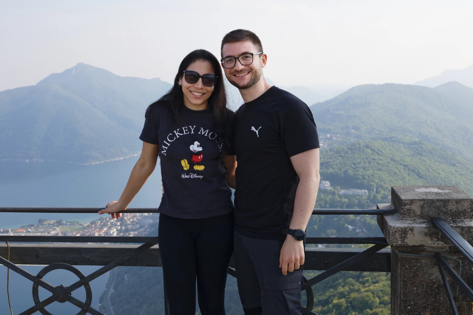 Photo of the co-founders Maria and Maurizio.