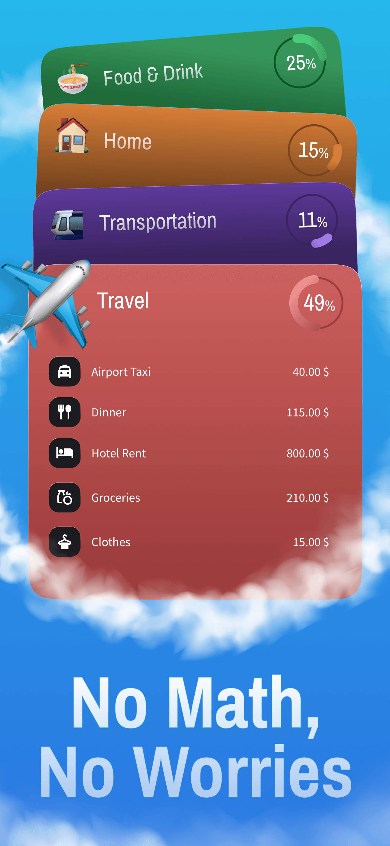 Automatic expense categorization feature